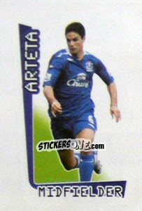 Cromo Arteta - Premier League Inglese 2007-2008 - Merlin