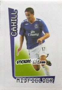 Sticker Tim Cahill - Premier League Inglese 2007-2008 n. 235 - Merlin