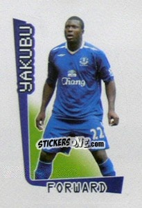 Cromo Yakubu - Premier League Inglese 2007-2008 - Merlin