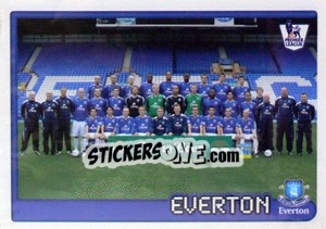 Sticker Everton team - Premier League Inglese 2007-2008 n. 239 - Merlin