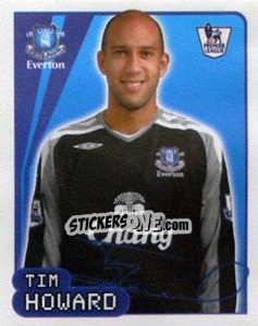 Sticker Tim Howard - Premier League Inglese 2007-2008 n. 241 - Merlin