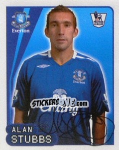 Sticker Alan Stubbs - Premier League Inglese 2007-2008 - Merlin