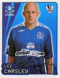 Sticker Lee Carsley - Premier League Inglese 2007-2008 - Merlin