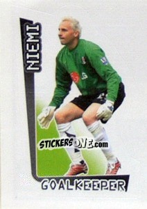 Sticker Niemi - Premier League Inglese 2007-2008 - Merlin