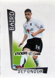 Figurina Baird - Premier League Inglese 2007-2008 - Merlin