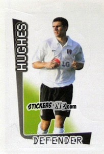 Cromo Hughes - Premier League Inglese 2007-2008 - Merlin