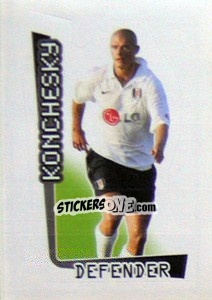 Sticker Konchesky - Premier League Inglese 2007-2008 - Merlin