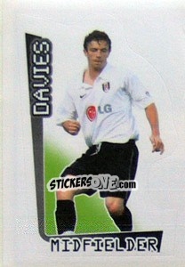 Cromo Davies - Premier League Inglese 2007-2008 n. 264 - Merlin