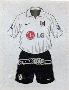 Sticker Fulham home kit - Premier League Inglese 2007-2008 n. 272 - Merlin