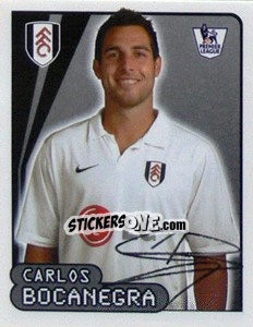 Sticker Carlos Bocanegra - Premier League Inglese 2007-2008 n. 275 - Merlin
