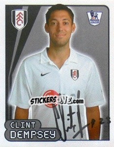 Sticker Clint Dempsey - Premier League Inglese 2007-2008 n. 281 - Merlin