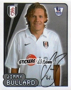 Figurina Jimmy Bullard - Premier League Inglese 2007-2008 - Merlin