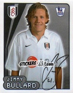 Sticker Jimmy Bullard - Premier League Inglese 2007-2008 n. 282 - Merlin