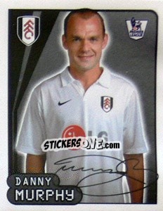 Figurina Danny Murphy - Premier League Inglese 2007-2008 - Merlin