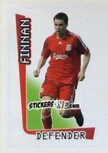 Cromo Finnan - Premier League Inglese 2007-2008 - Merlin
