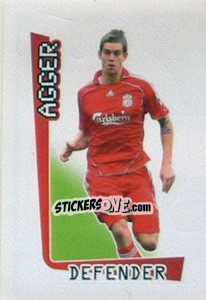 Sticker Agger - Premier League Inglese 2007-2008 n. 293 - Merlin