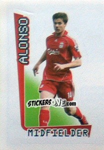 Sticker Alonso - Premier League Inglese 2007-2008 n. 298 - Merlin