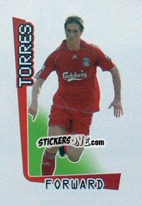 Sticker Fernando Torres - Premier League Inglese 2007-2008 n. 301 - Merlin