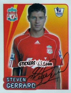 Sticker Steven Gerrard