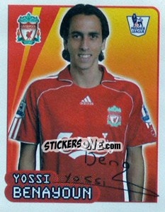 Sticker Yossi Benayoun - Premier League Inglese 2007-2008 - Merlin