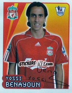Sticker Yossi Benayoun - Premier League Inglese 2007-2008 n. 317 - Merlin