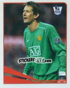 Sticker Top goalkeeper - Edwin van der Sar - Premier League Inglese 2007-2008 - Merlin