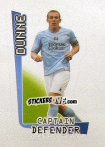 Sticker Richard Dunne - Premier League Inglese 2007-2008 - Merlin
