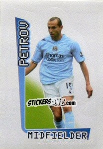Cromo Martin Petrov - Premier League Inglese 2007-2008 n. 337 - Merlin