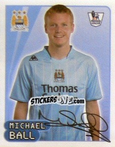 Sticker Michael Ball - Premier League Inglese 2007-2008 - Merlin