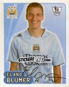 Figurina Elano Blumer - Premier League Inglese 2007-2008 - Merlin