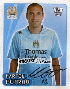 Figurina Martin Petrov - Premier League Inglese 2007-2008 - Merlin