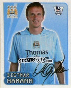 Sticker Dietmar Hamann - Premier League Inglese 2007-2008 n. 355 - Merlin