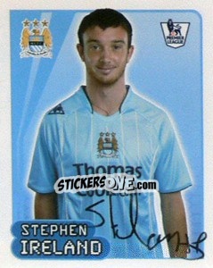 Cromo Stephen Ireland - Premier League Inglese 2007-2008 n. 356 - Merlin