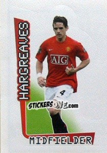 Cromo Hargreaves - Premier League Inglese 2007-2008 - Merlin