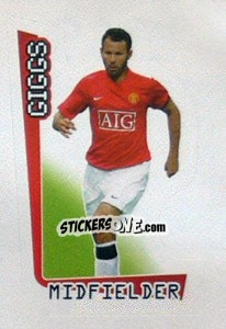 Sticker Giggs - Premier League Inglese 2007-2008 - Merlin