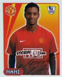 Sticker Nani - Premier League Inglese 2007-2008 n. 386 - Merlin