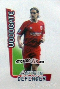 Sticker Woodgate - Premier League Inglese 2007-2008 - Merlin
