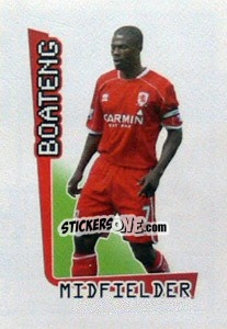Cromo George Boateng - Premier League Inglese 2007-2008 n. 399 - Merlin
