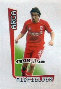 Sticker Arca - Premier League Inglese 2007-2008 - Merlin