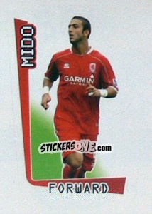 Figurina Mido - Premier League Inglese 2007-2008 - Merlin