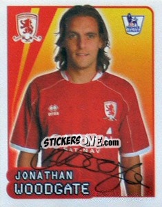 Sticker Jonathan Woodgate - Premier League Inglese 2007-2008 n. 410 - Merlin