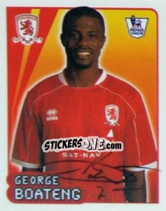 Cromo George Boateng - Premier League Inglese 2007-2008 n. 417 - Merlin