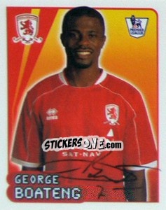 Figurina George Boateng - Premier League Inglese 2007-2008 - Merlin