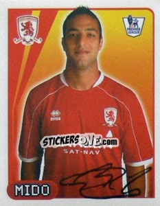 Cromo Mido - Premier League Inglese 2007-2008 - Merlin