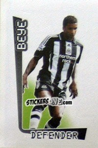 Sticker Beye - Premier League Inglese 2007-2008 - Merlin