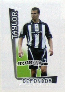 Sticker Taylor - Premier League Inglese 2007-2008 - Merlin