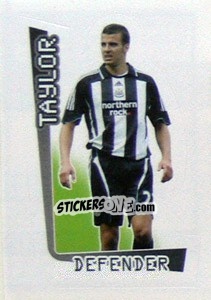 Figurina Taylor - Premier League Inglese 2007-2008 - Merlin