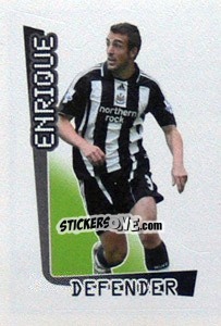 Sticker Jose Enrique - Premier League Inglese 2007-2008 - Merlin