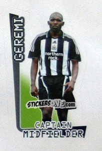 Sticker Geremi - Premier League Inglese 2007-2008 - Merlin