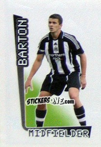 Figurina Barton - Premier League Inglese 2007-2008 - Merlin
